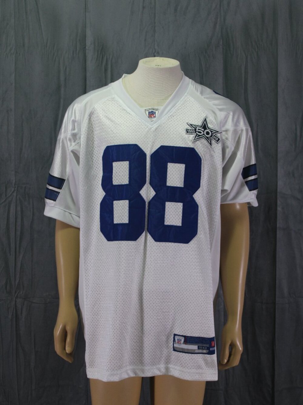 Dallas Cowboys Jersey (Retro) - Dez Bryant 88 by Reebok - Men's Size 50